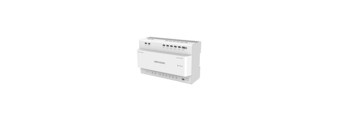 IP KAD706 2-Draht IP Tür/Monitor Verteiler mit LAN Schnittstelle+ Netzteil 24V DC