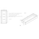 DT821 Video Türsprechanlage 170° Kamera 2 MP DR Dot-Matrix display Modul f. Aktionsanzeigen und RFID Karten Türöffner 8 Sensorklingeltasten