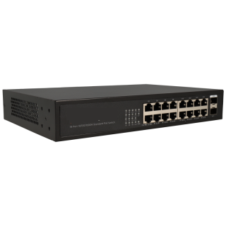 SW1816POE-250-G  Switch 16 PoE-Ports + 2 Uplink