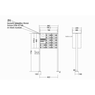 BT6 14WE freistehend DB703 AP AE30257750122 DP/Axal