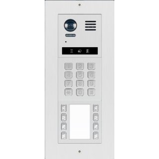 DT821/MK/D8-F Video Türsprechanlage 8x Klingeltaste mechanisches KeyPad Unterputz