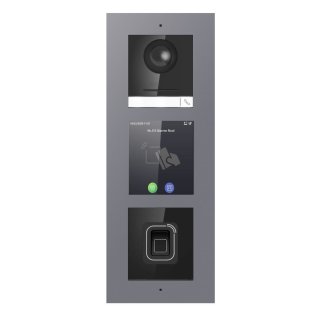 2 Draht IP Video Türklingel  HIKVISION Unterputz Touchscreen namensliste/ RFID Code /Fingerprint